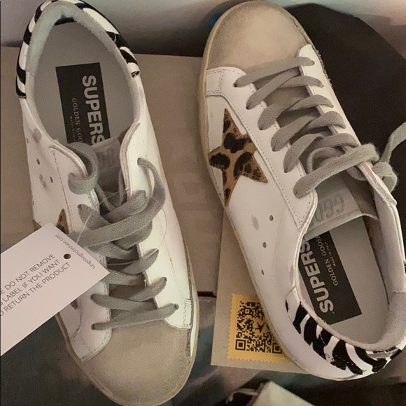 Golden Goose Superstar Distressed Leopard Print - Picture 4 of 8
